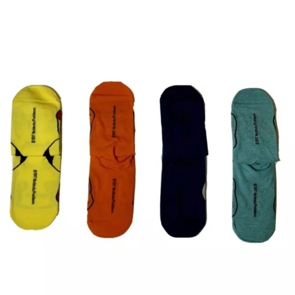 NWT Pokémon 4 Pairs of Socks - Picture 2 of 6